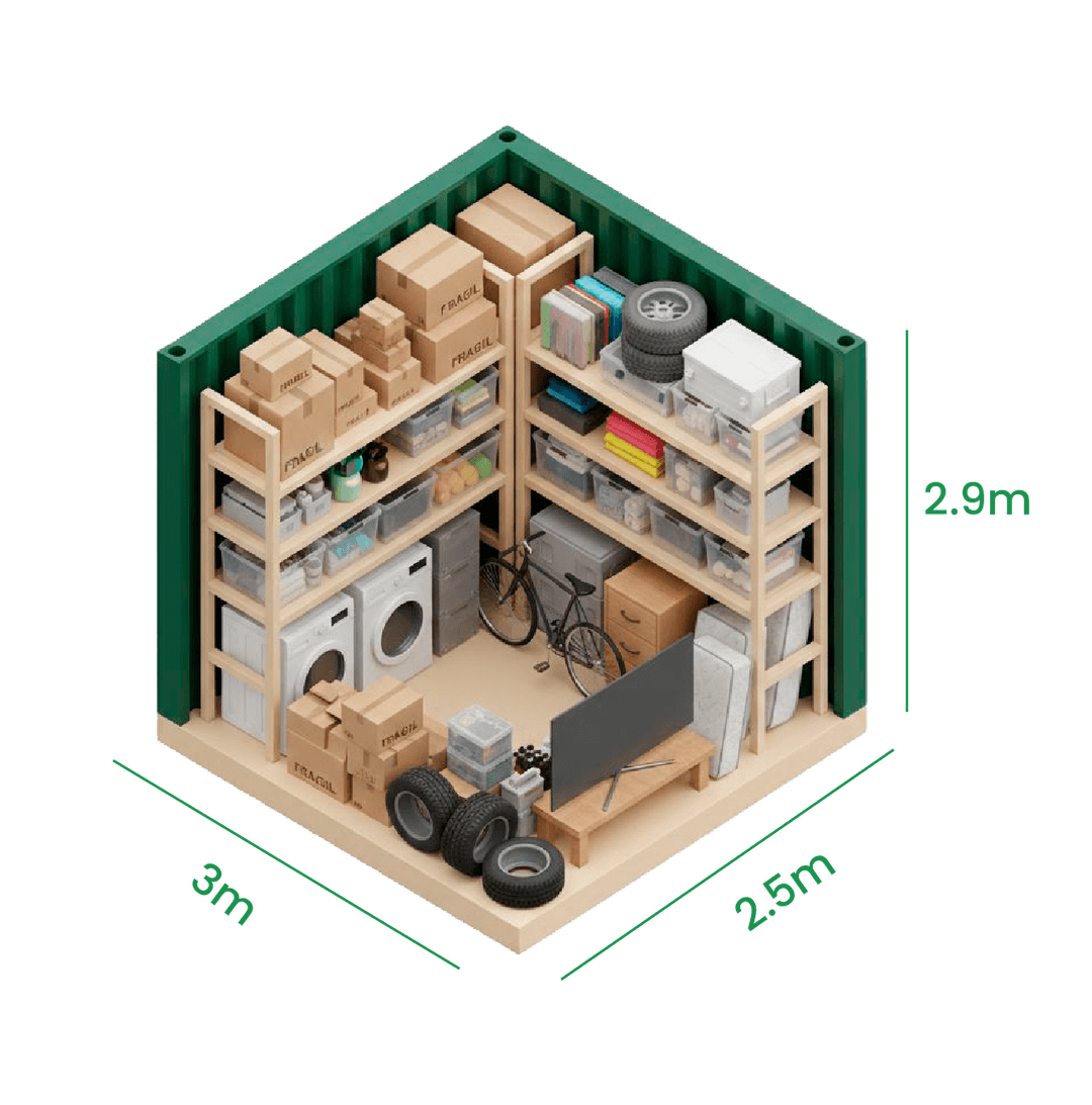 Baulera COMPACT — 8 m²